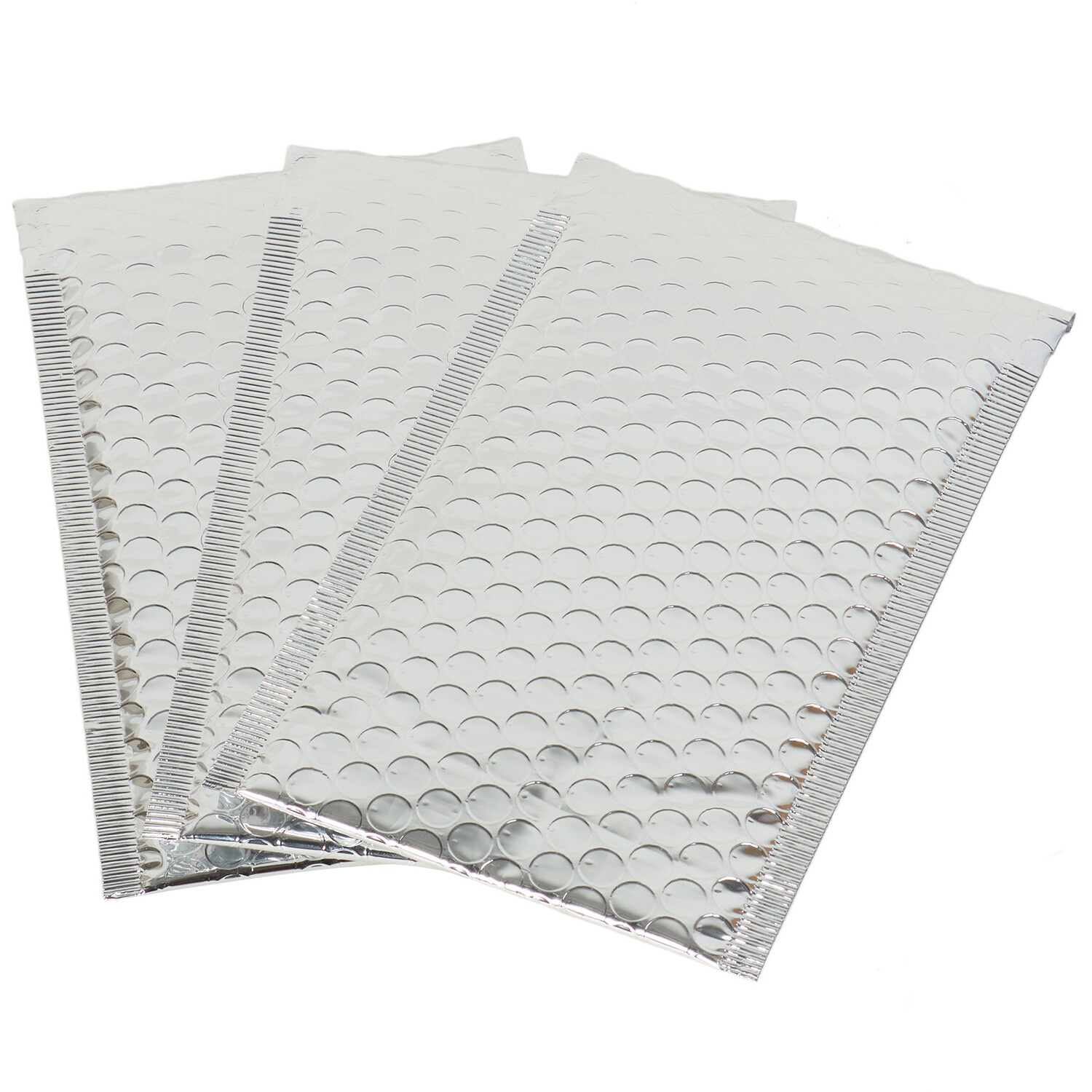 Pack of 3 Silver Bubble Mailing Bags - 26.5cm Image 3