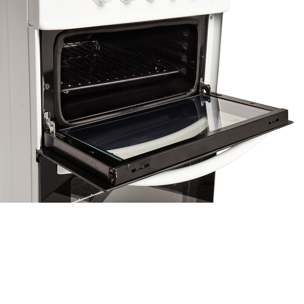 Haden HEST50W Twin Cavity 26 and 52L Static Oven Electric Cooker 50cm Image 7