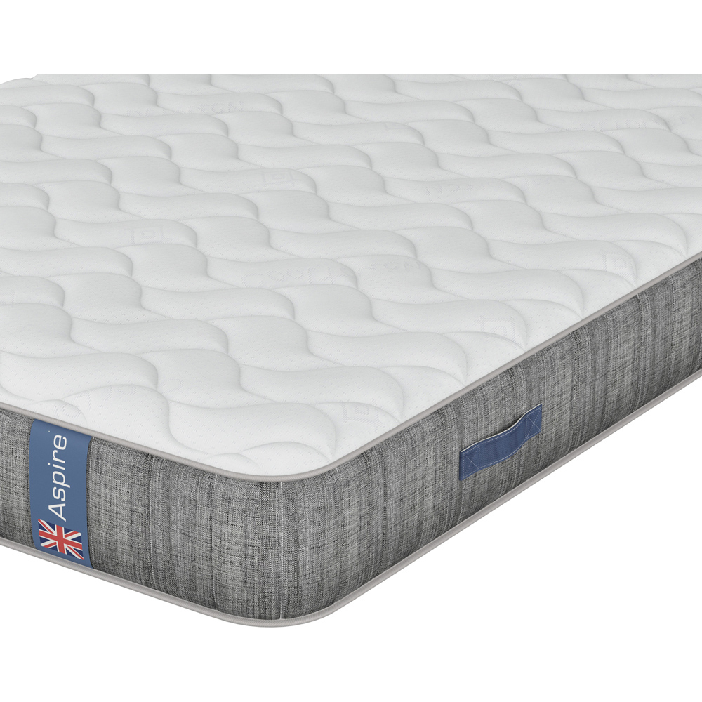 Aspire PureRest Small Double Medium Comfort Eco Foam Pocket Spring Hybrid Mattress Image 3