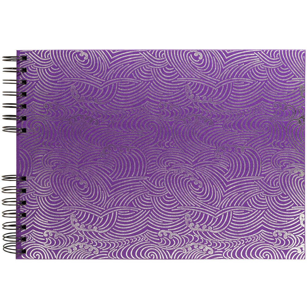 Exacompta Japan Purple Wirebound Photo Album 50 Sheets 150 Photos Image 3