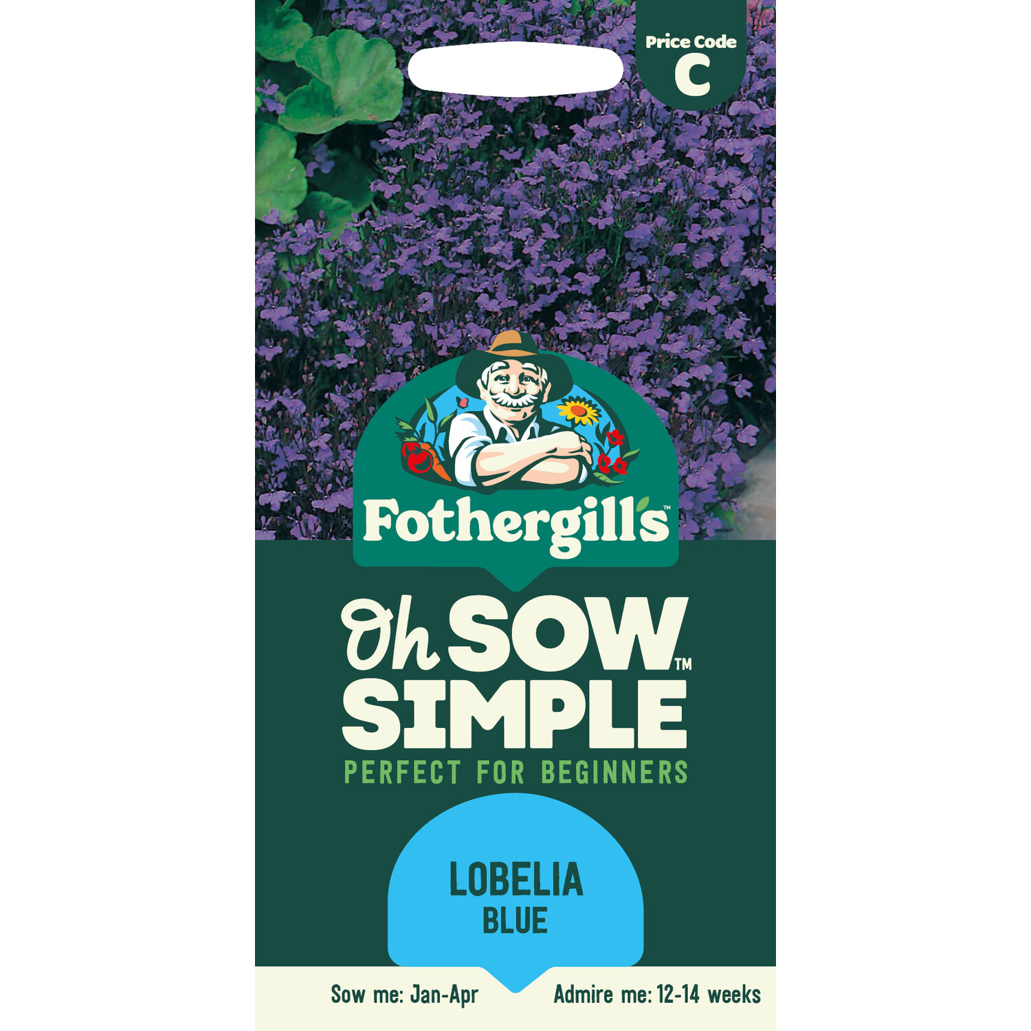 Lobelia Blue Seeds Image 1