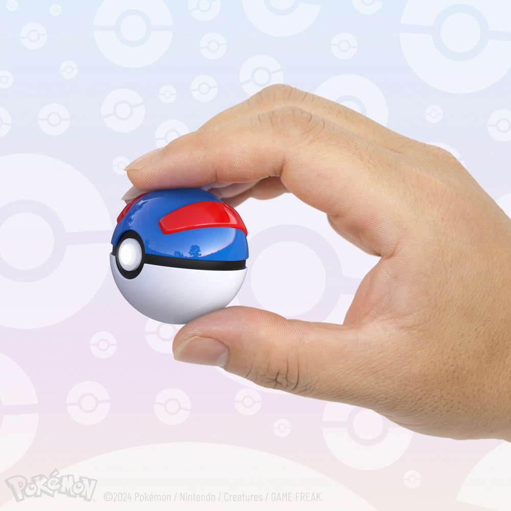 The Wand Company Pokemon Die-Cast Mini Great Ball Replica Image 2