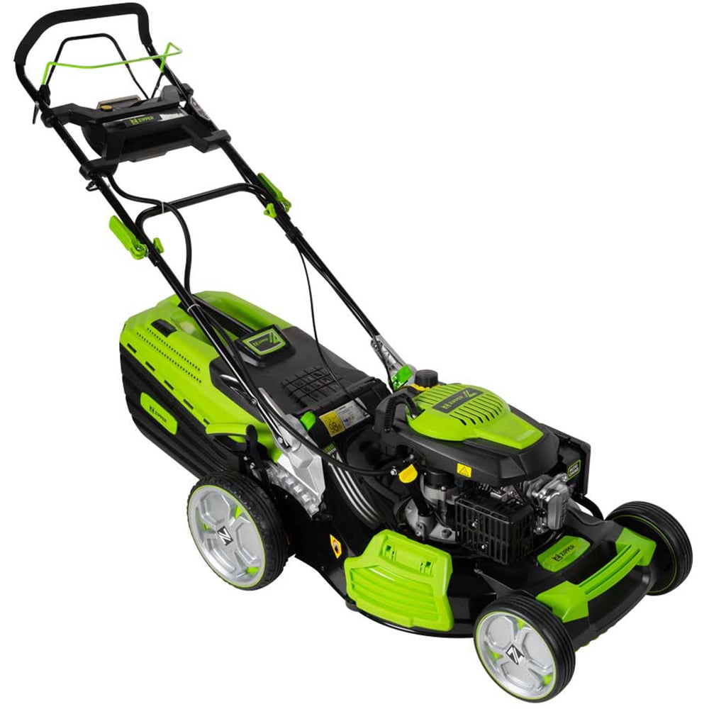 Zipper ZI-BRM52EST 52cm Self-Propelled Petrol Lawn Mower with E-Start Image 1