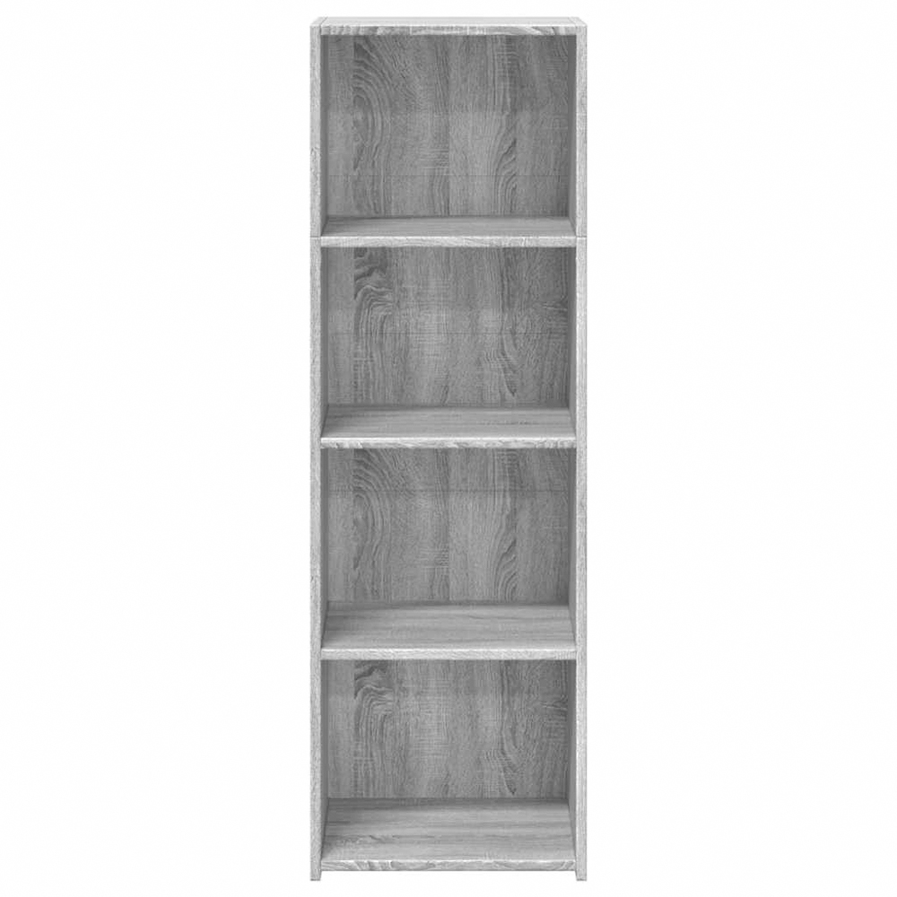 vidaXL 4 Shelf Grey Sonoma Highboard Image 4