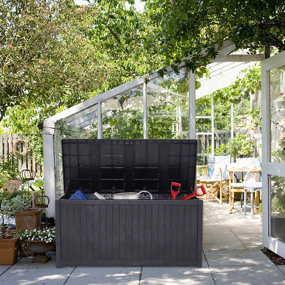 Living and Home Black Cushion Storage Box Image 7