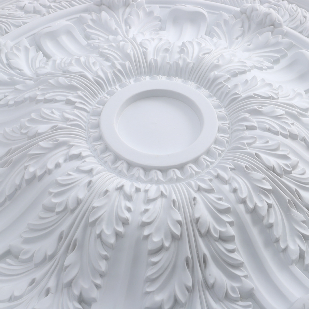 Living and Home Polyurethane Ceiling Medallion 29 inch Image 4