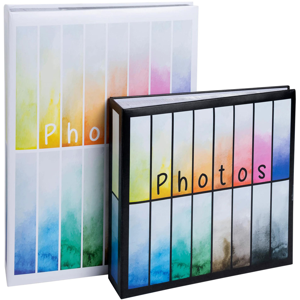 Exacompta Rainbow Black Photo Album 200 Photos 6 Pack Image 8