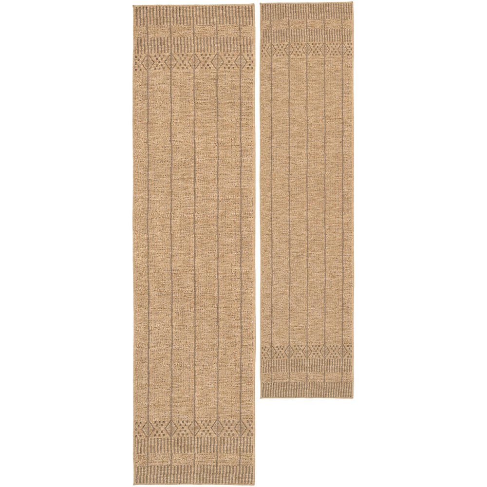 Kukoon Neutral Scandi Handmade Rug 60 x 240cm Image 2