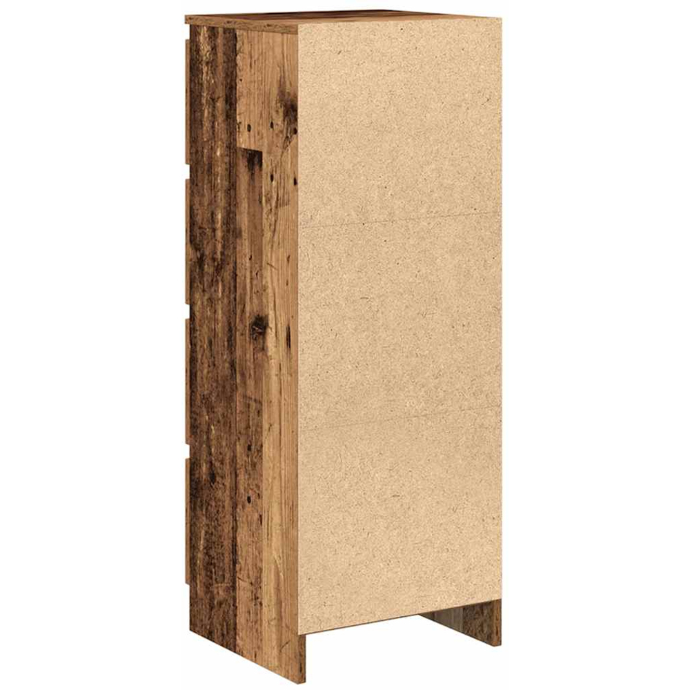 vidaXL 4 Drawer Old Wood Sideboard Image 7