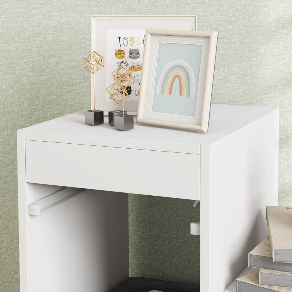 AIYAPLAY Kids Grey 3-Tier Toy Storage Unit with 6 Removable Bins Image 5