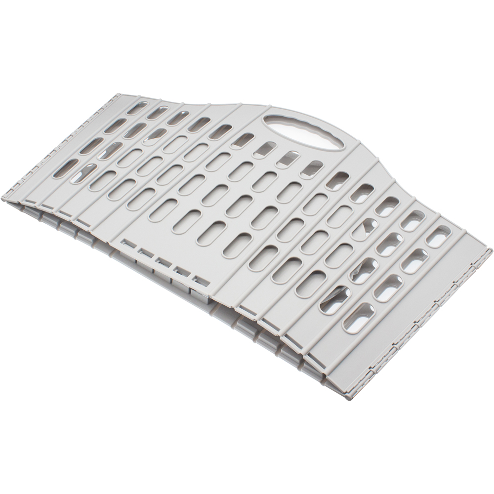 Avilo Grey Folding Laundry Basket Image 4