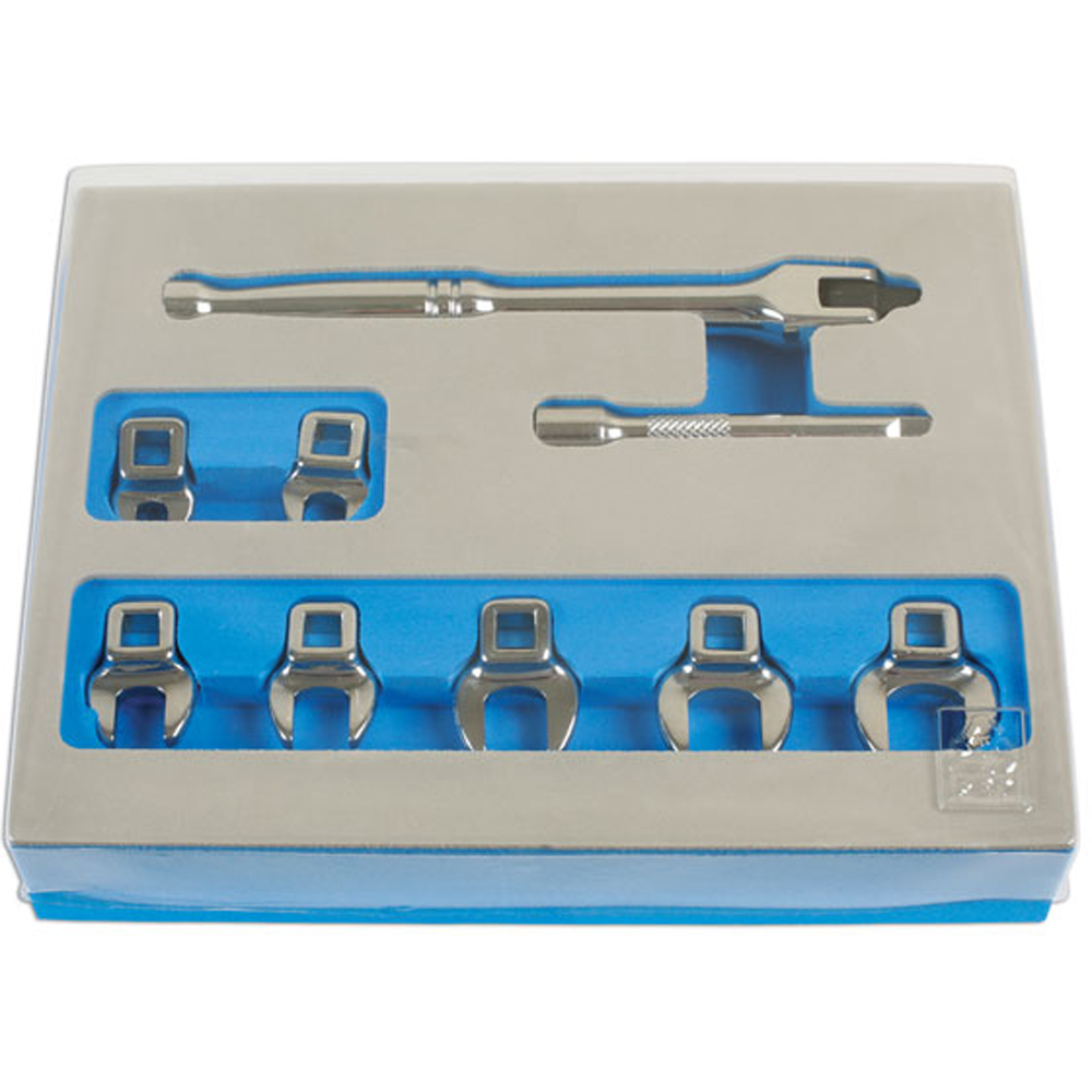 Laser 7294 9 Piece 1/4 inch D Flare Nut Wrench Set Image 5