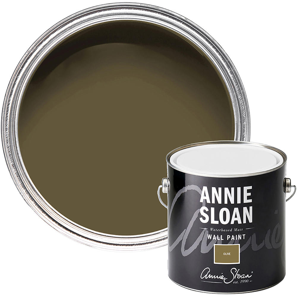 Annie Sloan Olive Matt Wall Paint 2.5L Image 1