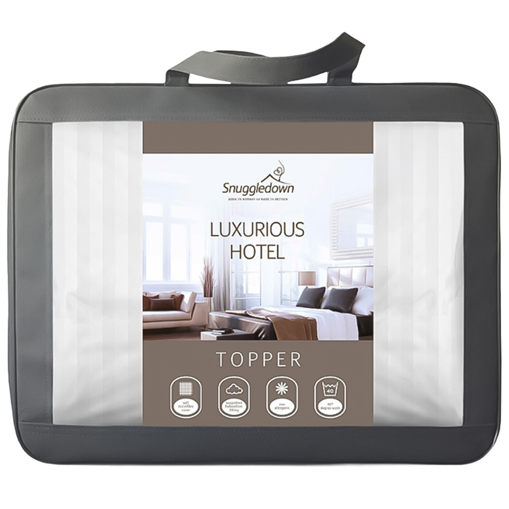 Snuggledown Super King Luxurious Hotel Mattress Topper Image 1