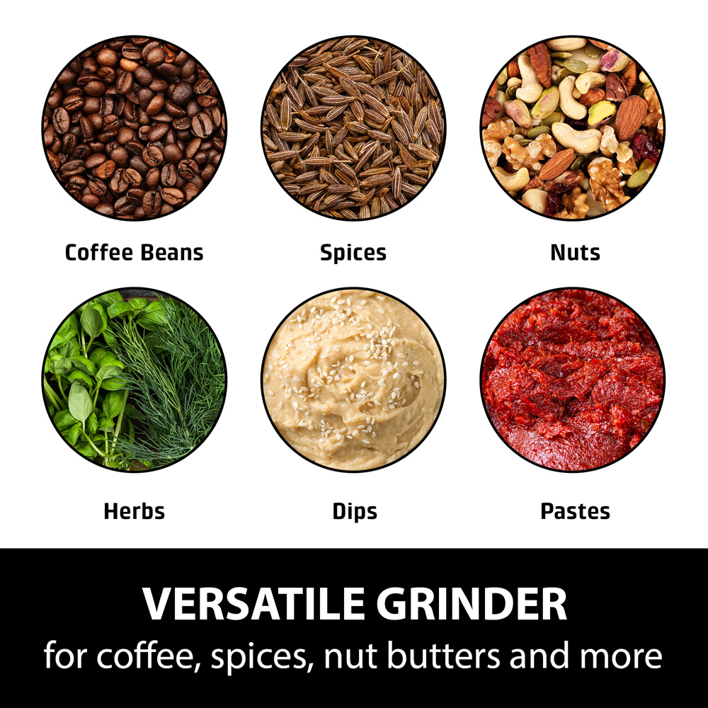 CASO Design Kitchen Flavour 01831 Spice and Coffee Grinder 200W Image 4