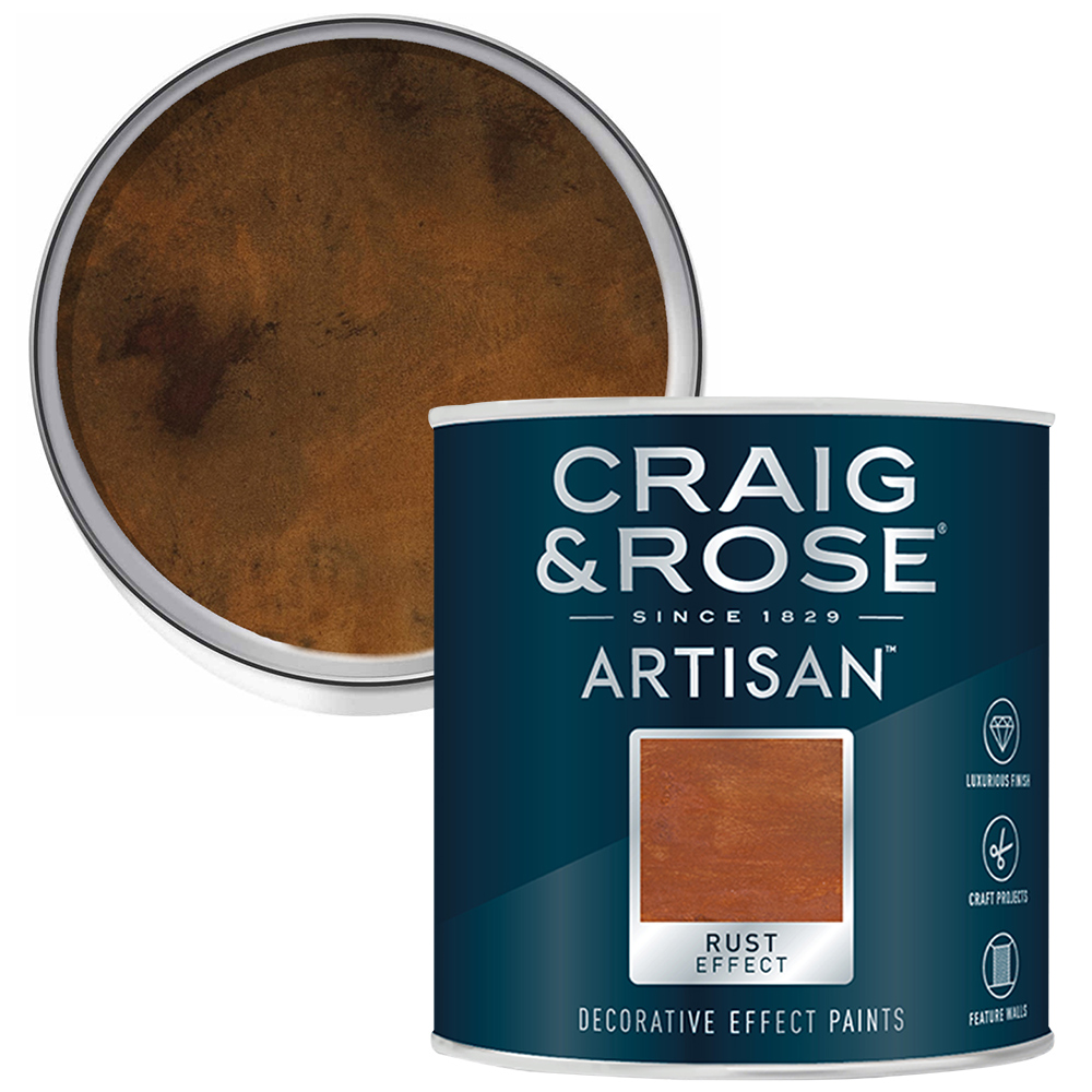 Craig & Rose Artisan Walls Rust Effect Matt Paint 750ml Image 1