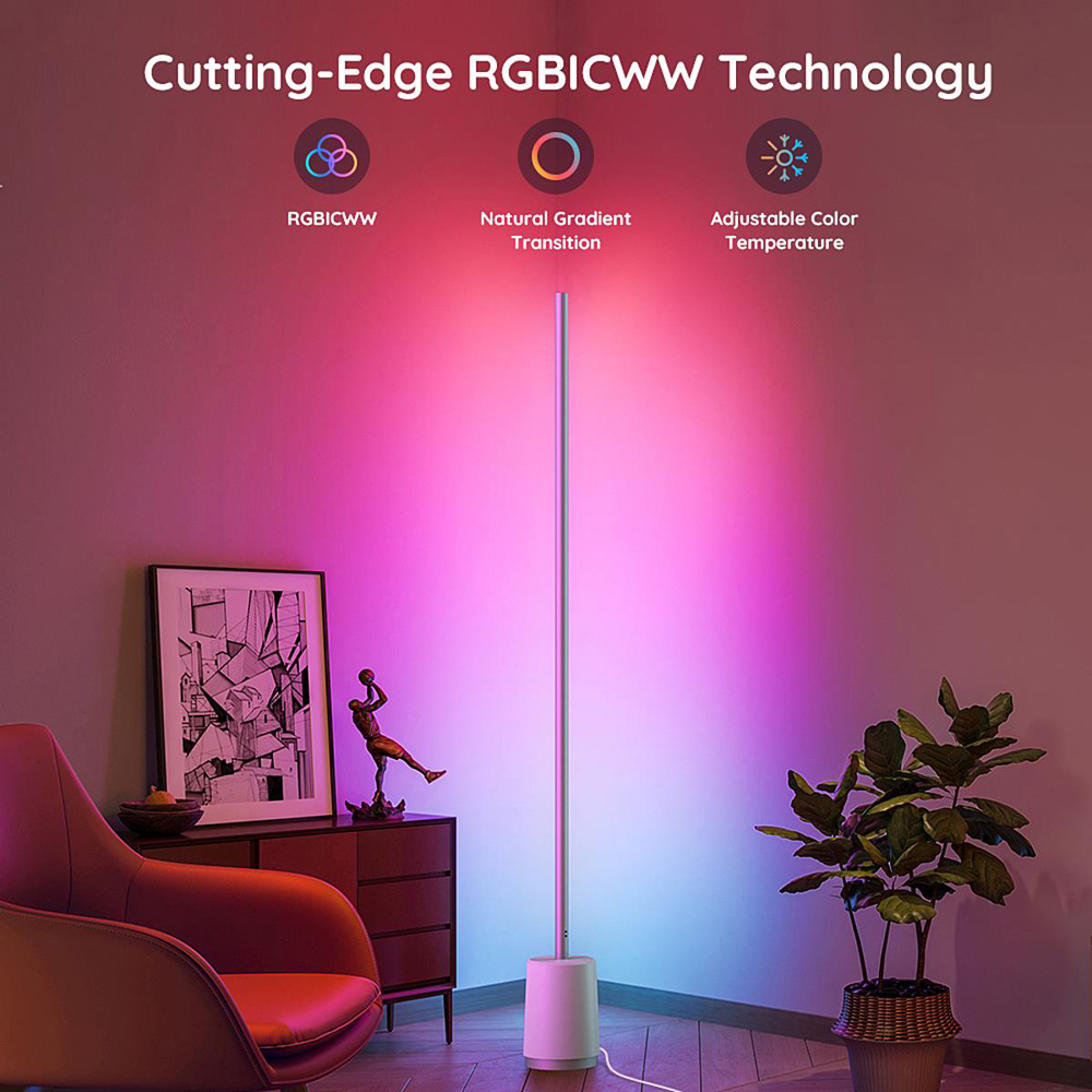 Govee Lyra RGBICWW Corner Floor Lamp Image 6
