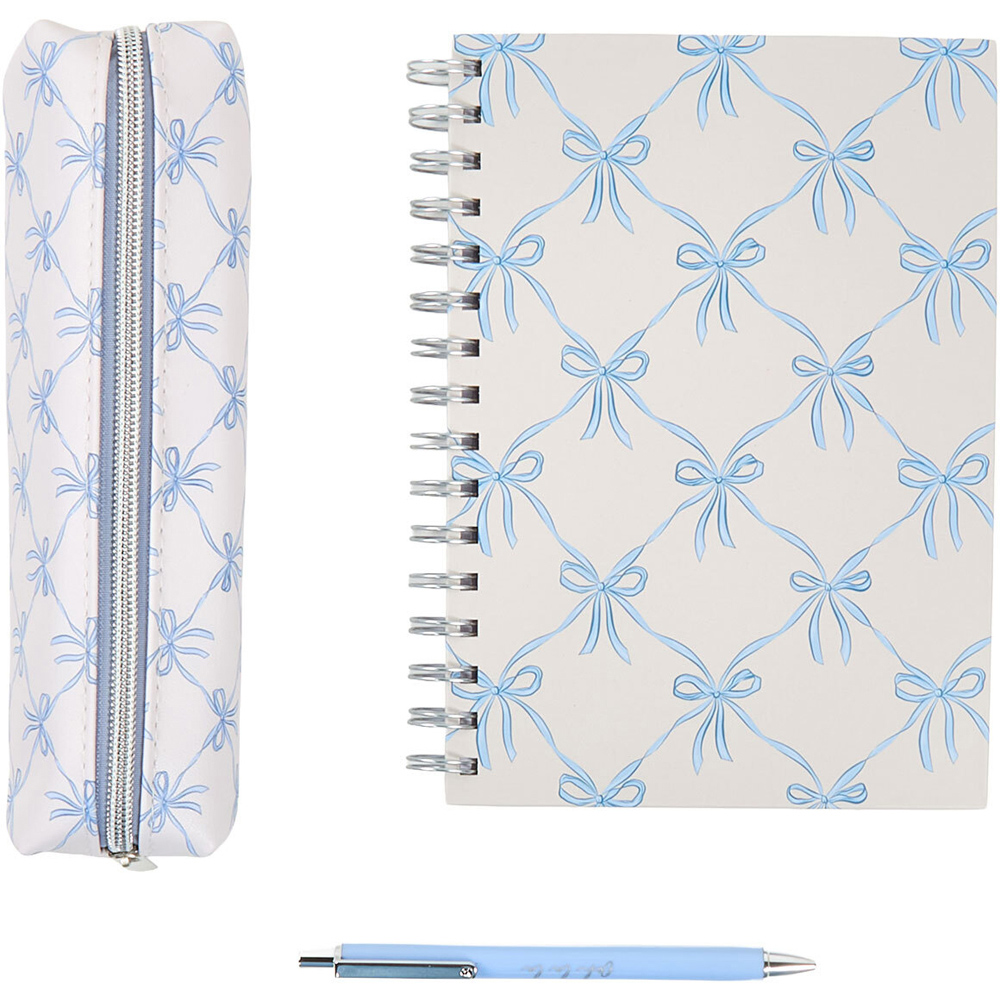 Pastel Bow Stationery Set Image 2