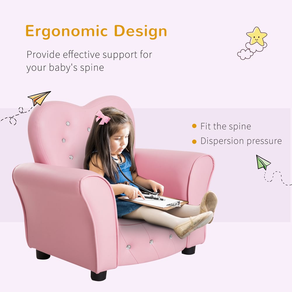 Tommy Toys Pink Princess Mini Armchair Image 7