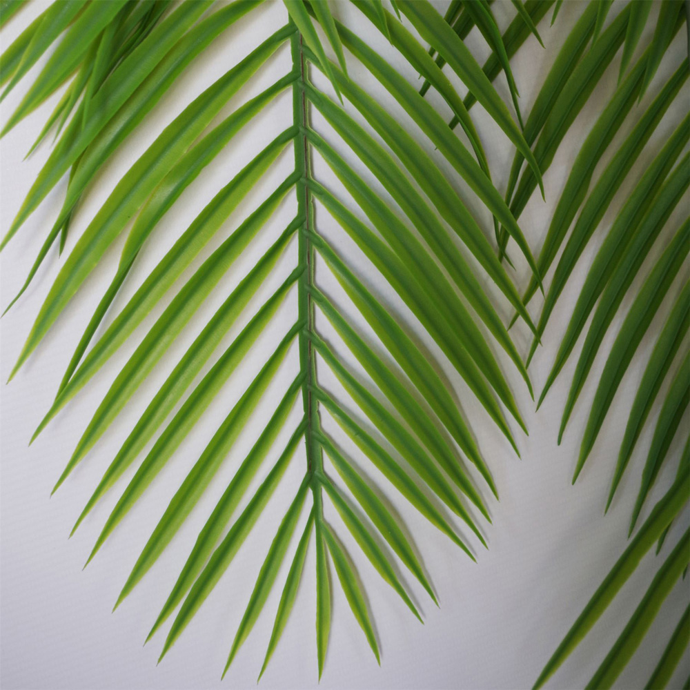 Leaf Fern Palm Hanging Artificial Plant 4ft Image 2