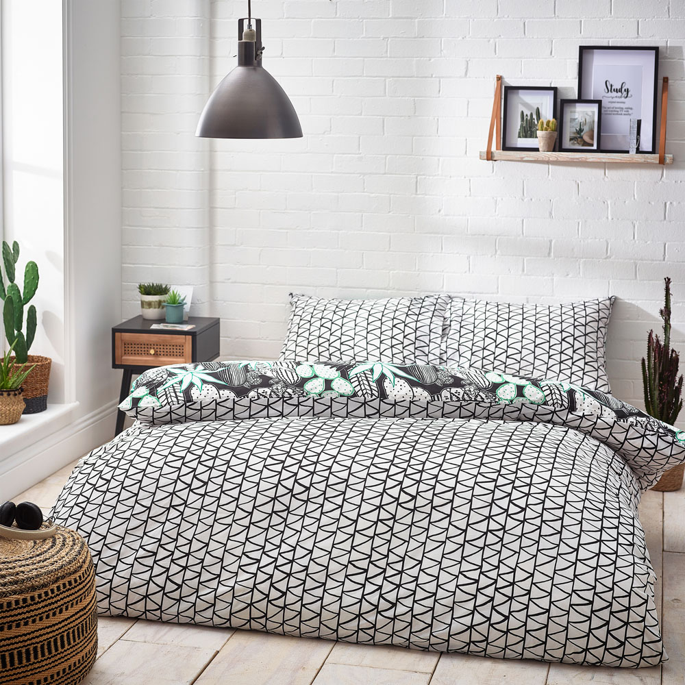 Style Lab Arizona Single Multicolour Duvet Cover Set Image 2