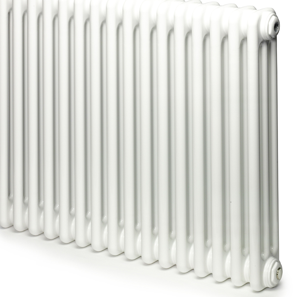 Towelrads Windsor 5258 BTU 3 Column Horizontal White Designer Radiator 500 x 1410mm 1542W Image 3
