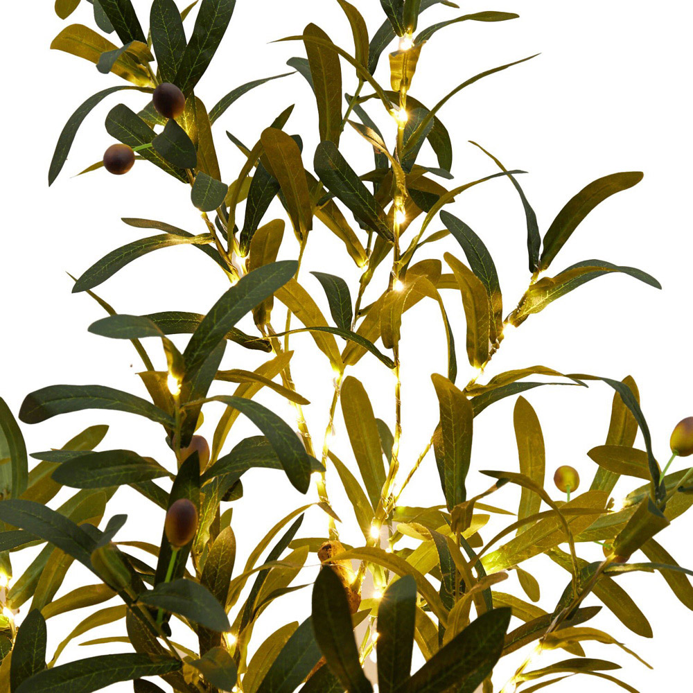 LED Olive Tree - Green Image 7