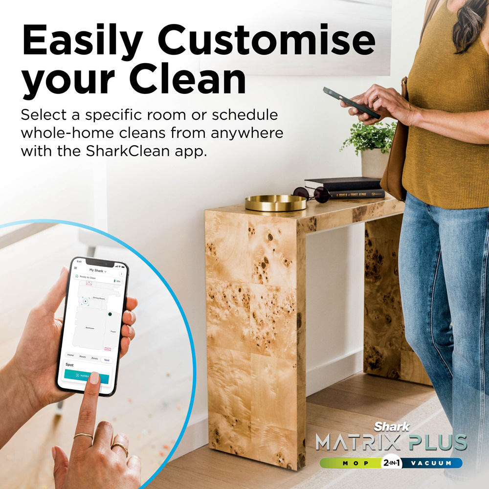 Shark Matrix Plus RV2620WDUKWH 2-in-1 Robot Vacuum Cleaner and Mop Image 8