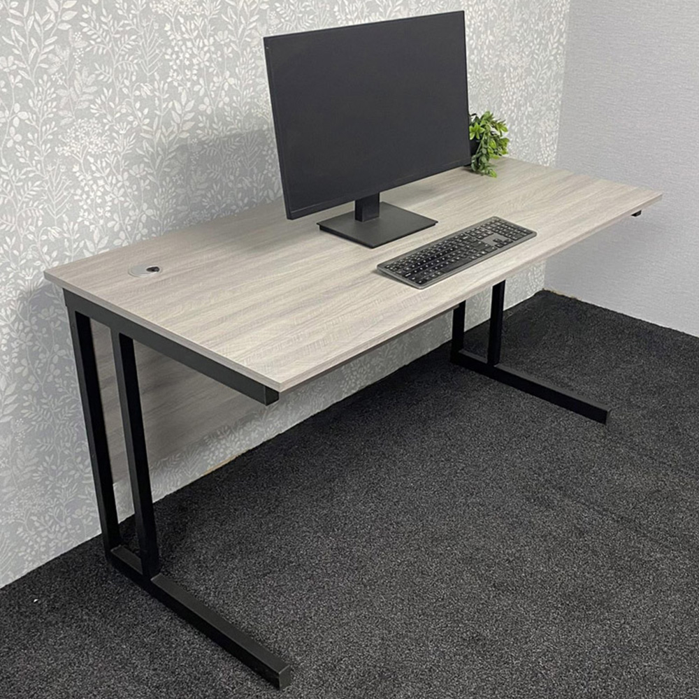 Kosy Koala Grey Wooden Office Desk Image 1