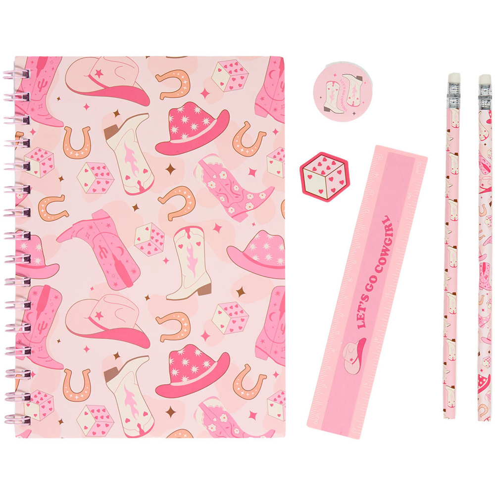 Teen Disco Stationery Set Pink Image 2