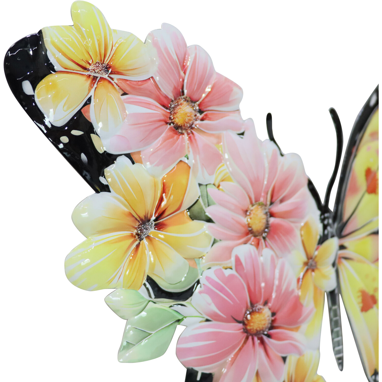 Indoor and Outdoor Floral Butterfly Art - Image 2