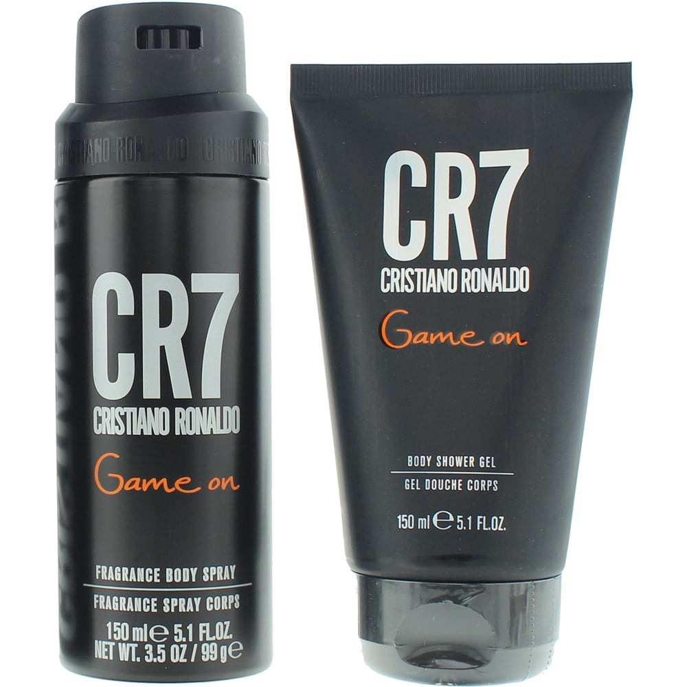 Cristiano Ronaldo Cr7 Game On 150ml Body Spray Gift Set Image 2