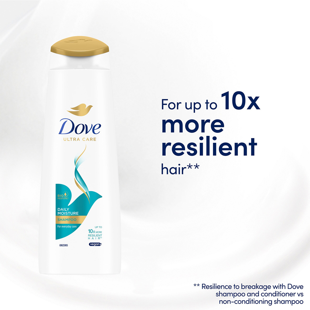 Dove Nutritive Solutions Daily Moisture Dry Hair Shampoo 250ml 6 Pack Image 8