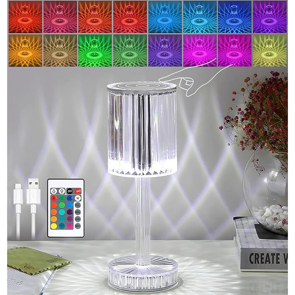 ExtraStar Cordless Rechargeable LED Desk Lamp with Remote Control Image 2