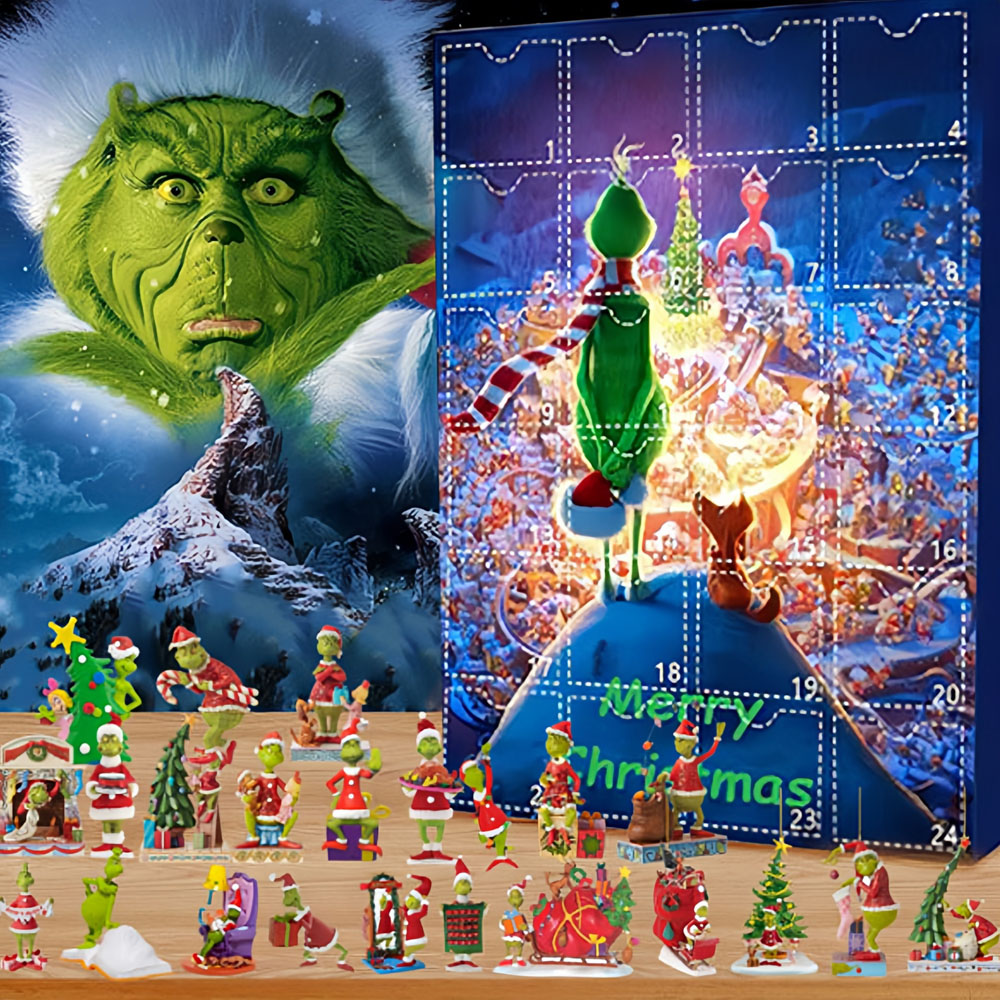 Jaoyeh Mountain Grinch Christmas Advent Calendar Image 3