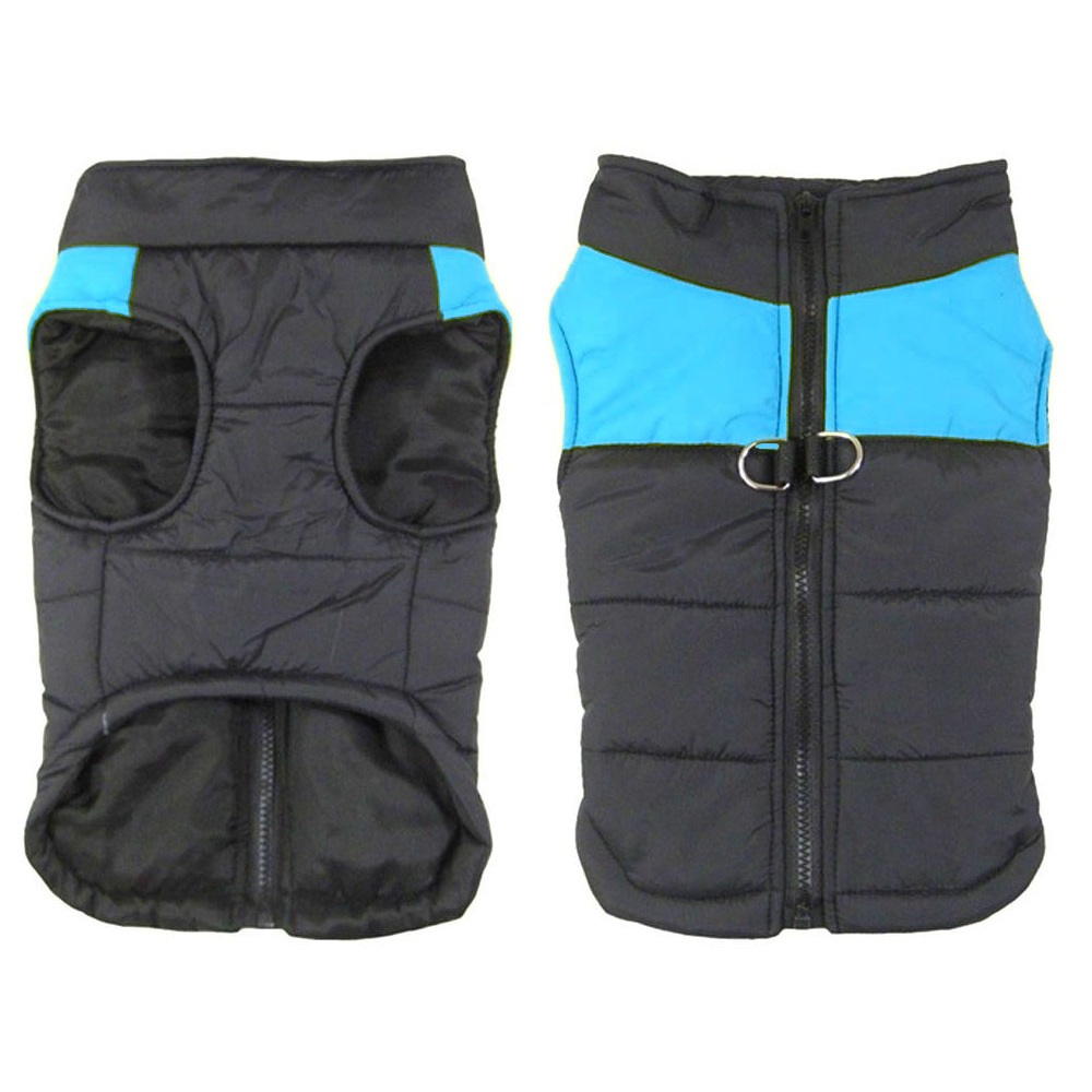 Bunty Extra Large Blue Dog Puffer Jacket Image 1