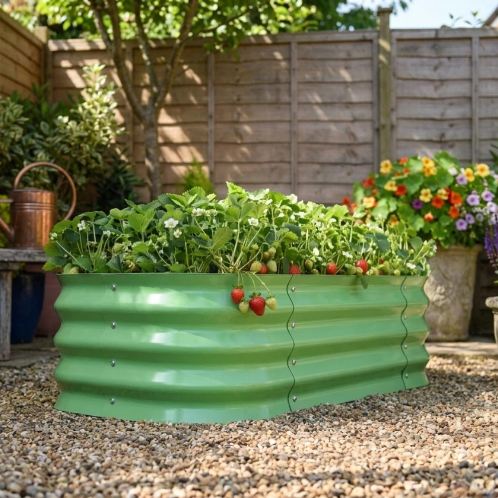 Garden Gear Metal Raised Bed 120 x 60 x 30cm Image 2