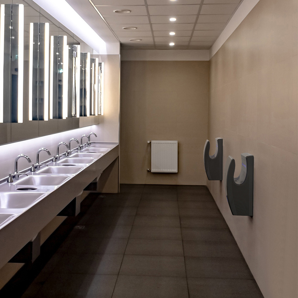 Bremmer Power Blade Brushed Steel Hand Dryer Image 2