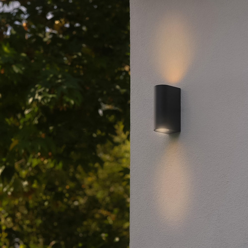 Nordlux Dion Black Double Wall Light Image 2