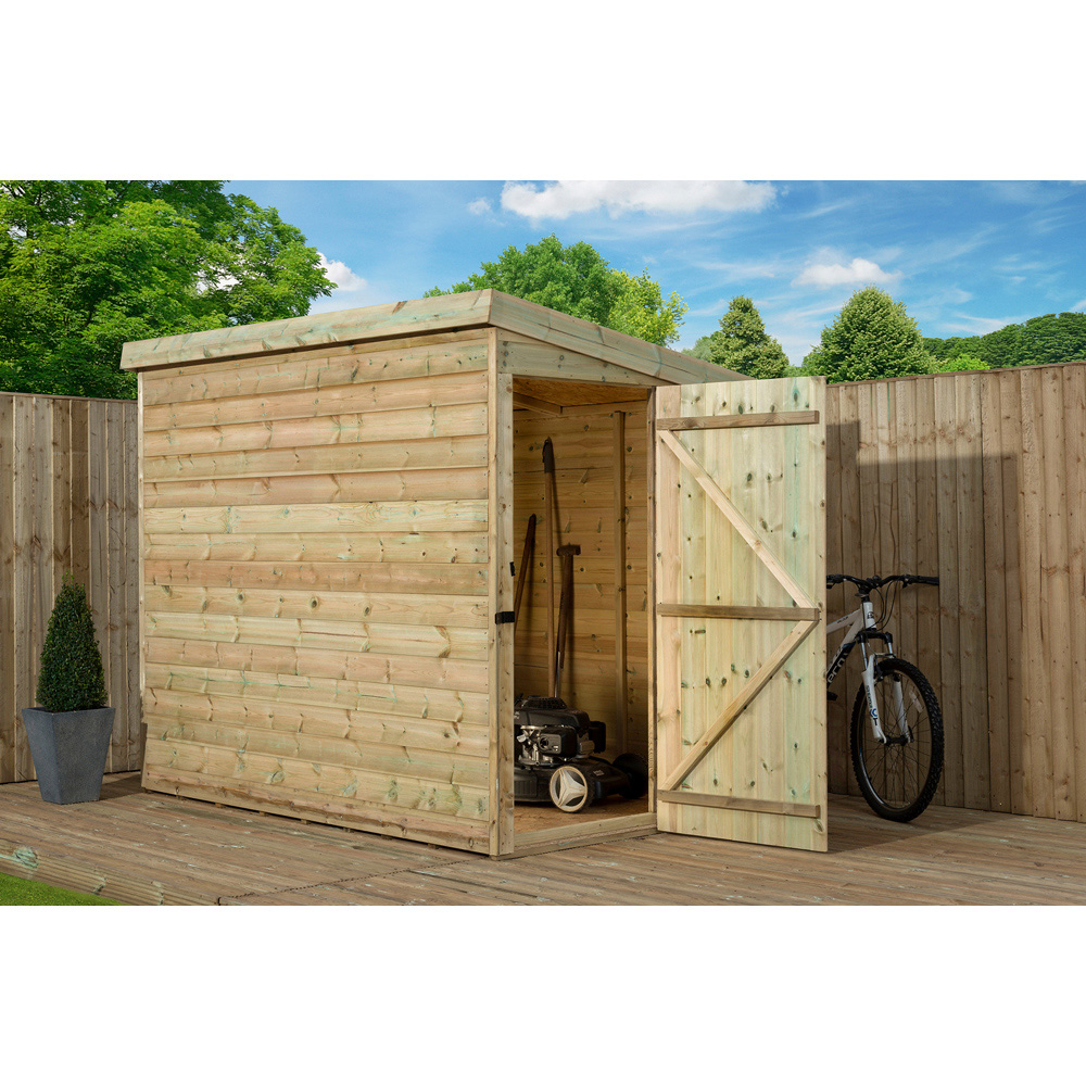 Empire Sheds 2000 8 x 5ft Tongue and Groove Pent Garden Shed Image 3