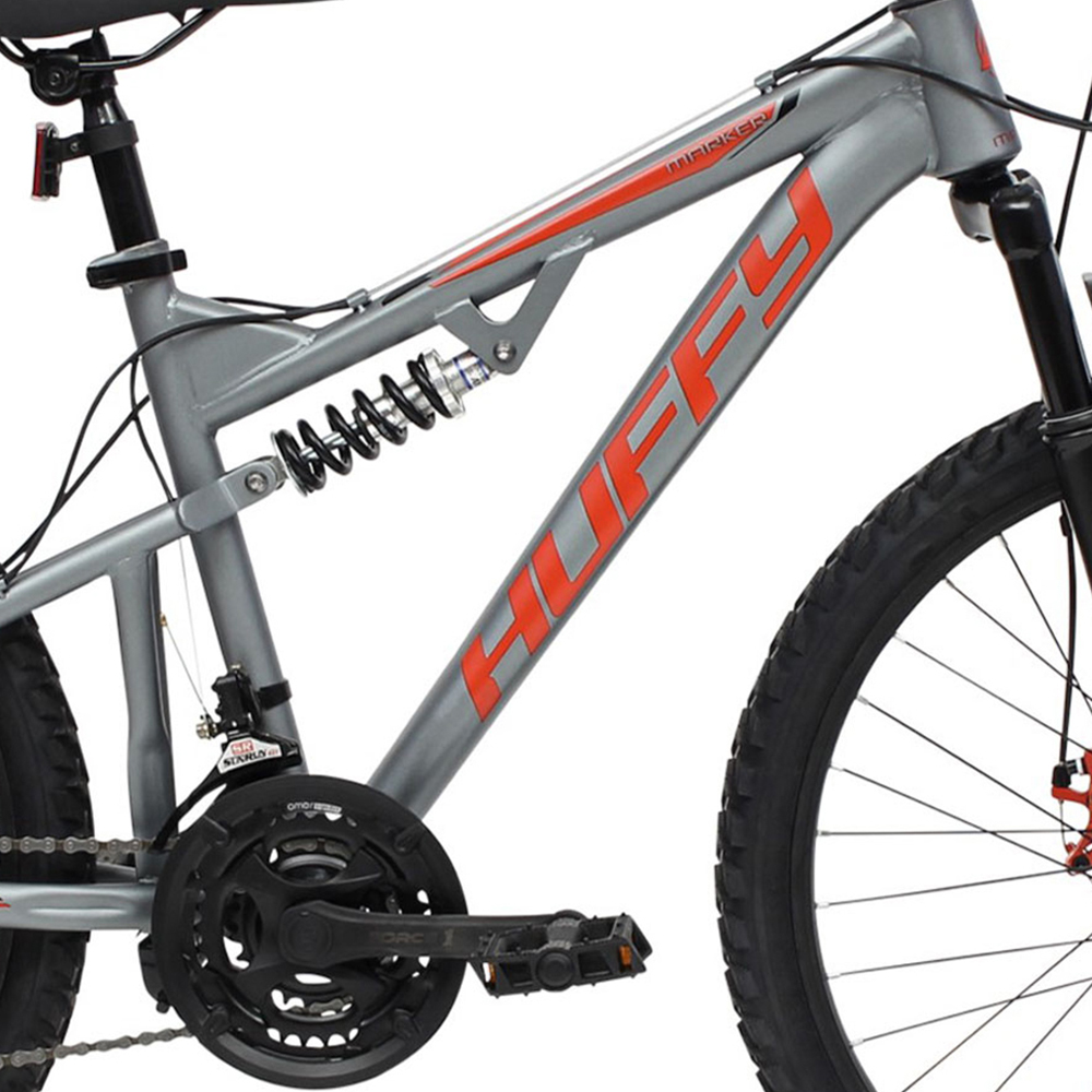 Huffy Marker Matte Gunmetal Grey Mountain Bike 24 inch Image 5