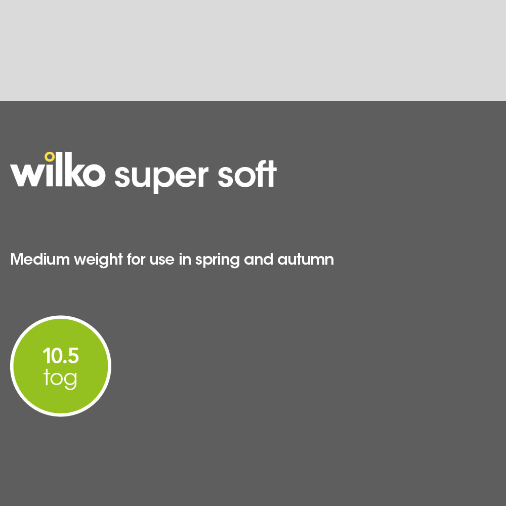 Wilko King Size Washable Supersoft Duvet 10.5 Tog Image 5