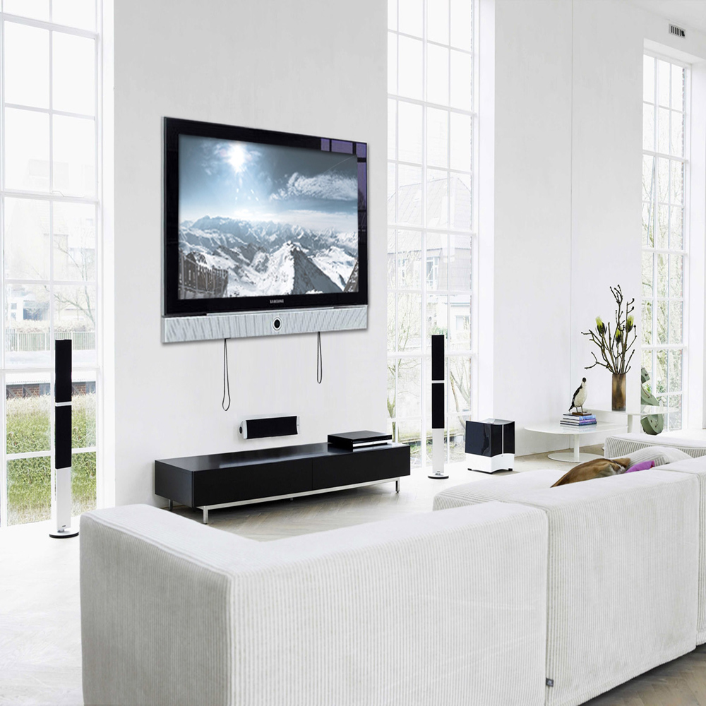 ProperAV Black 37 to 75 Inch Ultra Slim Tilting TV Bracket Image 2