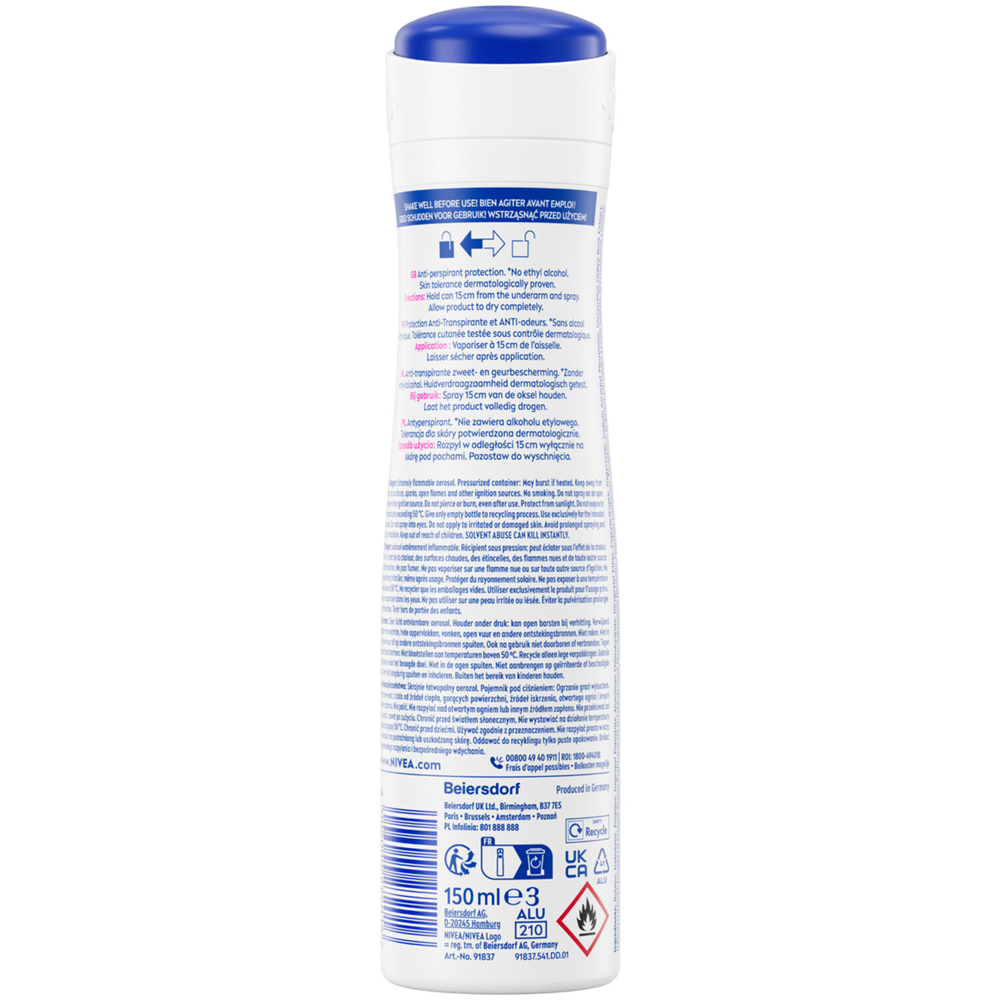 Nivea Delicate Deodorant Spray Image 2
