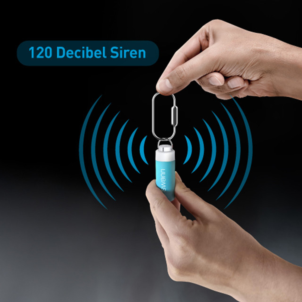Swann ActiveResponse Wireless Blue Personal Alarm with Case Image 7