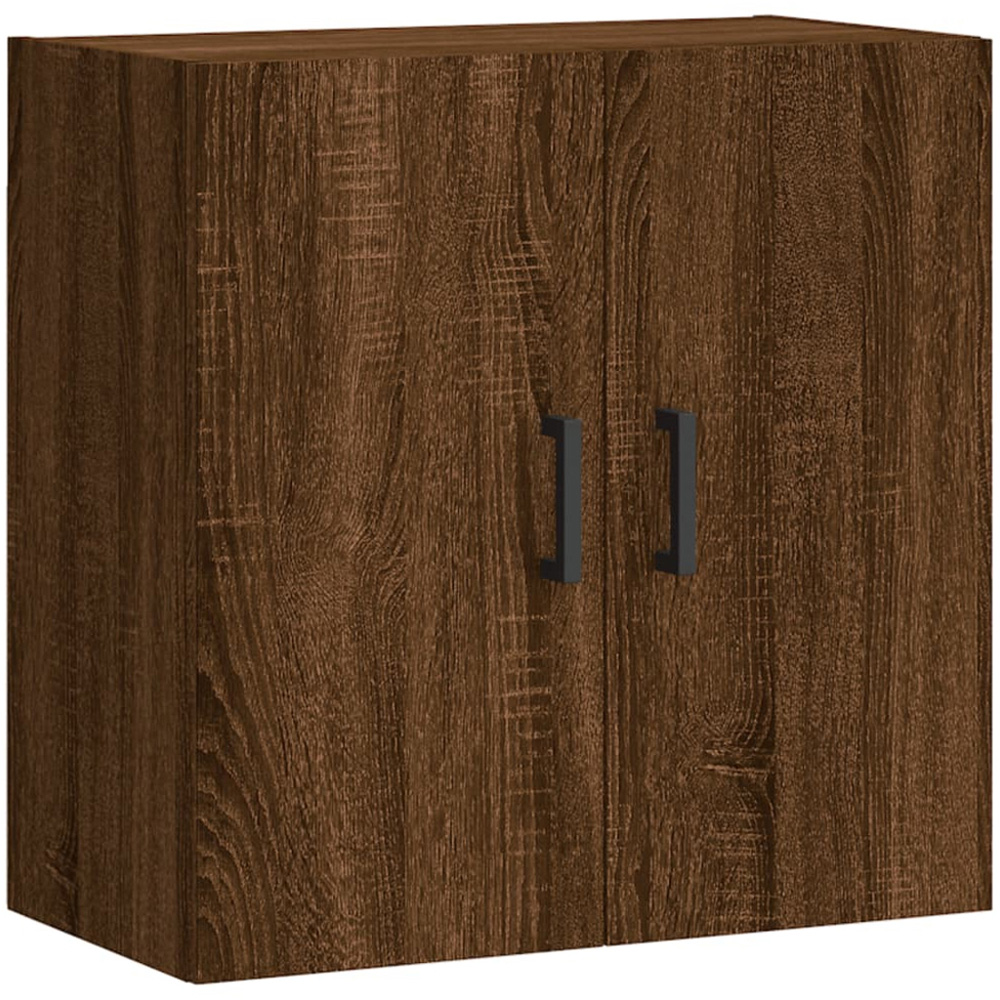 vidaXL 2 Door Brown Wall Cabinet Image 2
