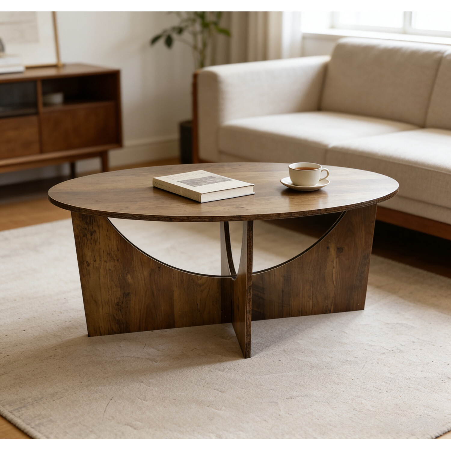Archer Coffee Table Walnut Image 1