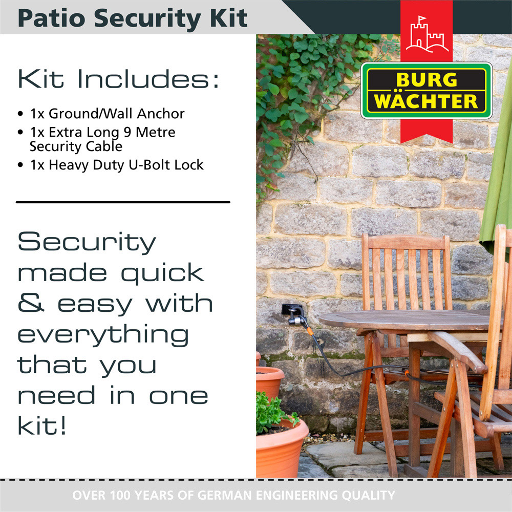 Burg-Wachter Patio Security Kit Image 3