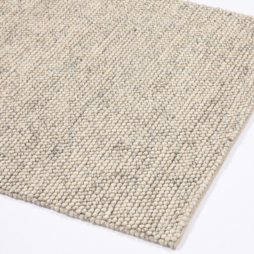 Esselle Home Delilah Cream Mottled Wool Pebble Rug 200 x 290cm Image 3