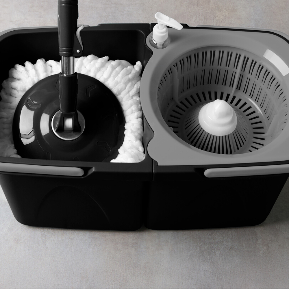 Argento Spin Mop Black Image 4
